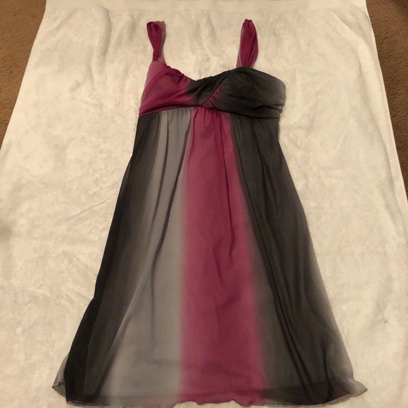 Multi coloured dress / prom wedding grad - Picture 2 of 6